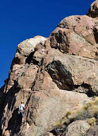 Escalando la Palestra - Esquel